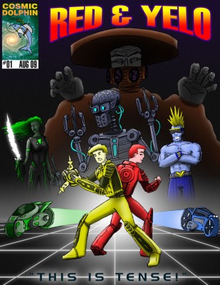 Cosmic Dolphin Publishing; Red &amp; Yelo Limited Edition #1!
