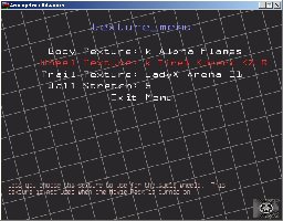 New system menu to select the default textures to use for the AI and other network players.