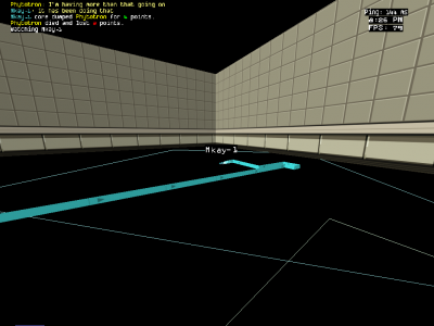 Massive lag-o-meters.