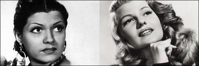 Margarita Carmen Cansino transforms into Rita Hayworth