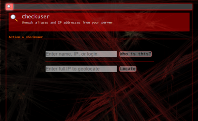 It shows every alias they've ever used in your server and their IP and logins.