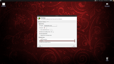 I'm not keeping those desktop icons; just for illustration. :)