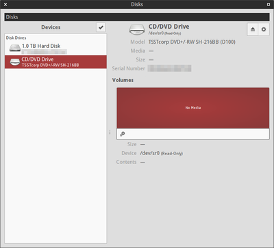 I dunno if serial number matters, but I blurred it anyway.
