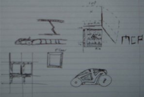 Horribly blurry picture of my sketch