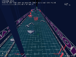 wrtl's maze server with barcode decoration