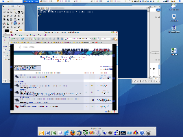 My work computer running Windows XP Professional.