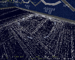 No actual walls, just orphaned grid structure.