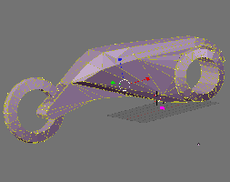 the tiny pink lightcycle is also facing in the y direction instead of the x direction