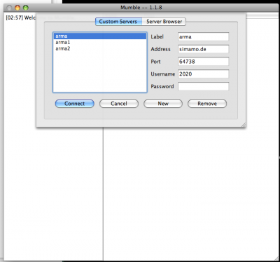 mumble first